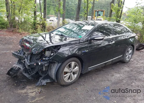 2012 Hyundai Sonata Hybrid из США, поврежденный, VIN KMHEC4A4XCA041249